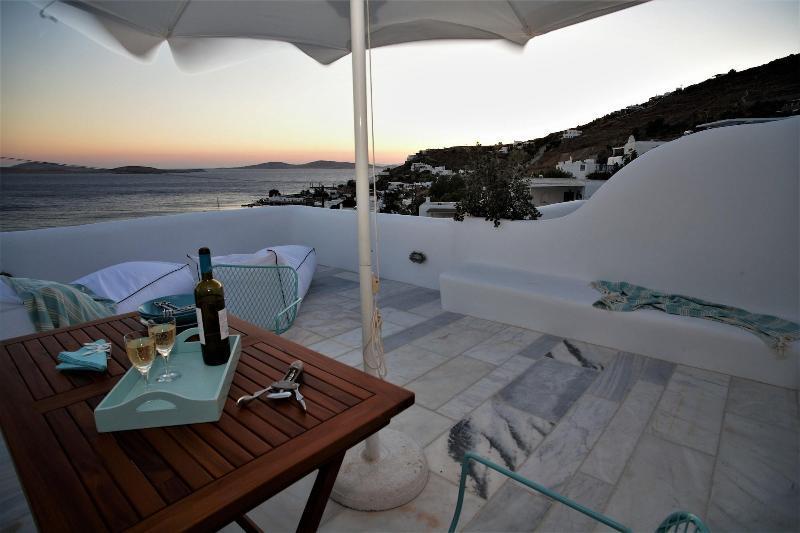 มิโคนอส มูสซา Villa Agios Ioannis Diakoftis ภายนอก รูปภาพ