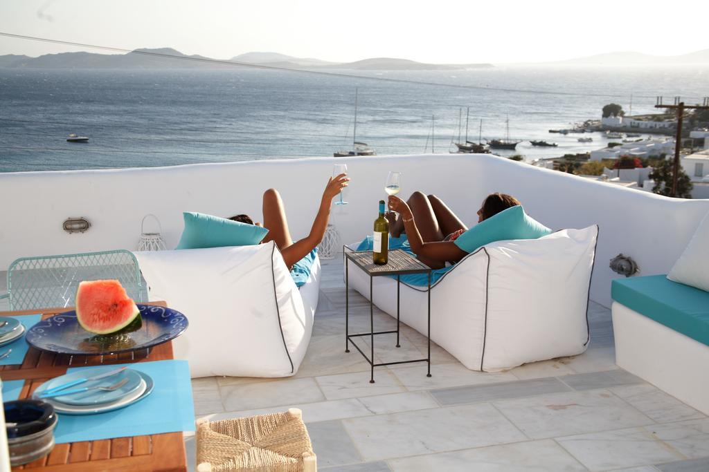 มิโคนอส มูสซา Villa Agios Ioannis Diakoftis ภายนอก รูปภาพ