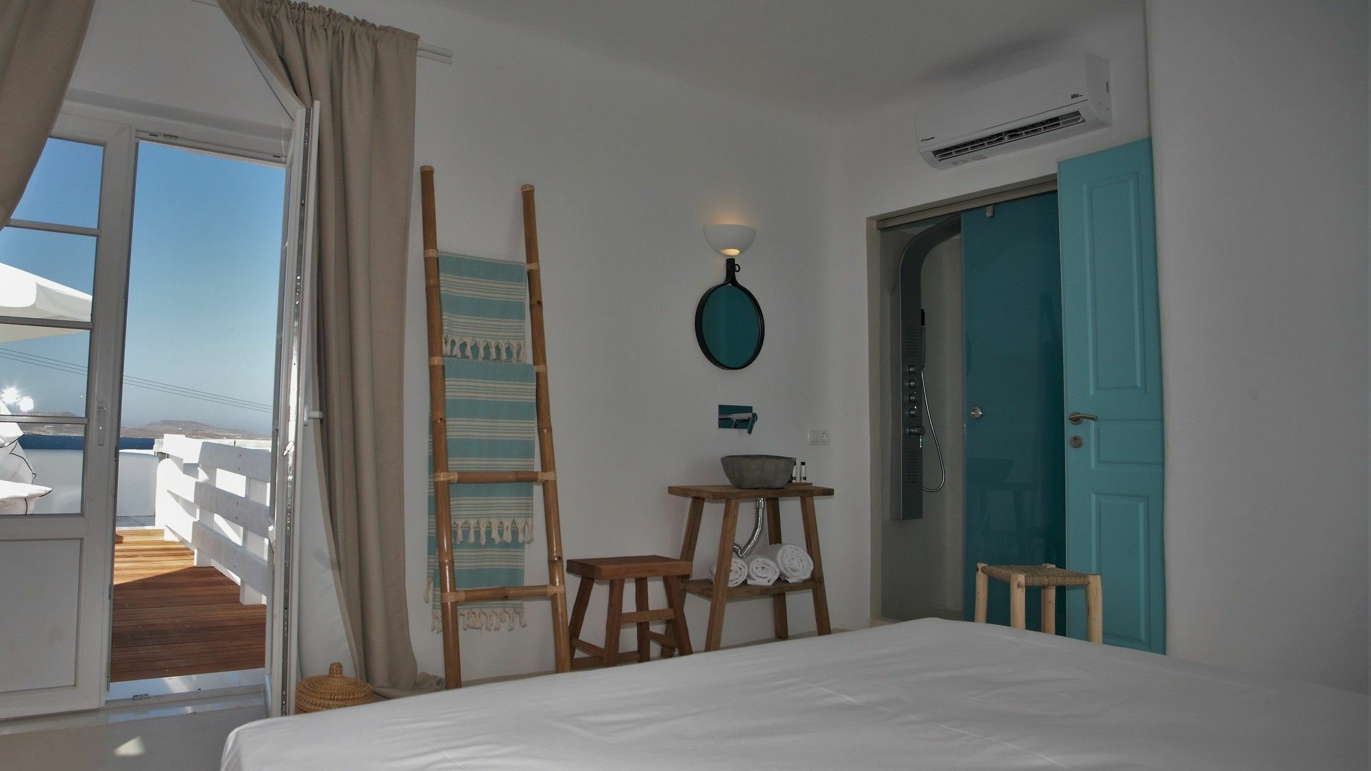 มิโคนอส มูสซา Villa Agios Ioannis Diakoftis ภายนอก รูปภาพ